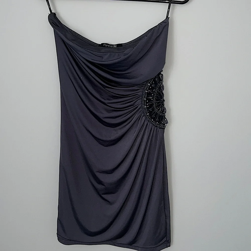 Strapless Mini Dress - Picture 1 of 3